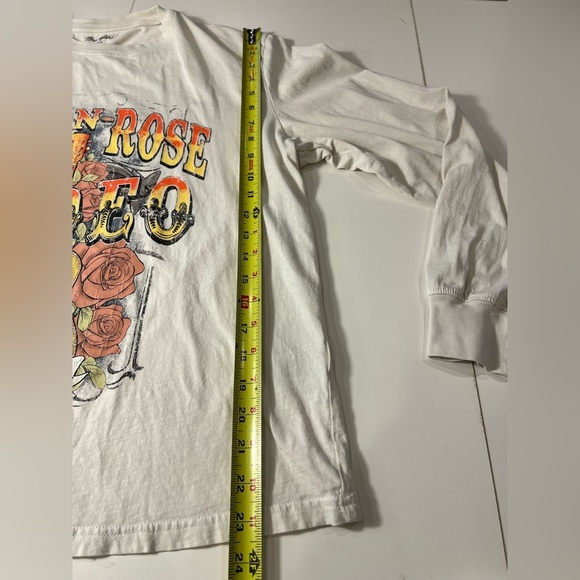 ✨Wrangler Medium Rock 'N Rose Rodeo Long Sleeve Shirt cream - Picture 9 of 10